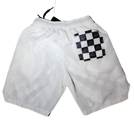 KDL Checker/ Shorts White