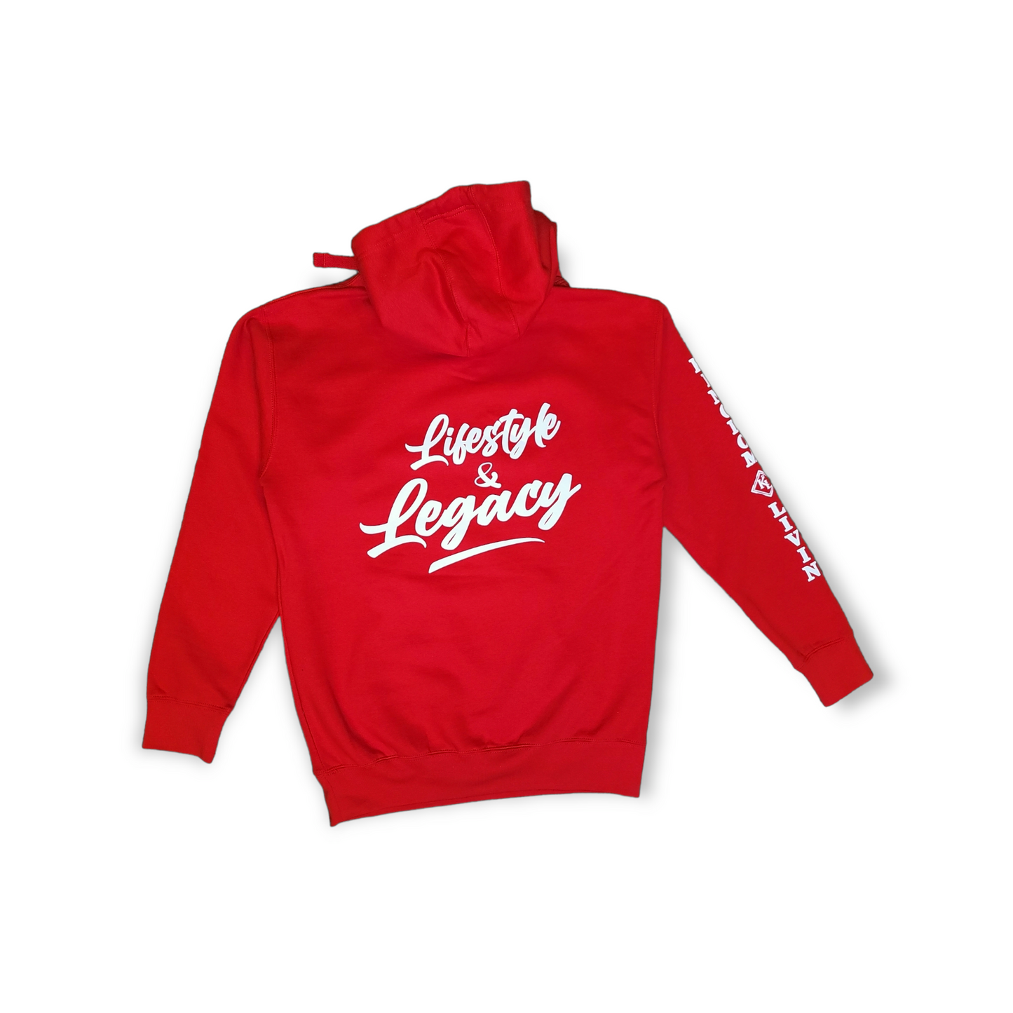 KDL Premium Pullover Hoodie (Red/White)