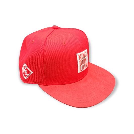 KDL "Revival" Red Snapback Acrylic/Swede